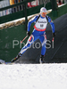 Rene Laurent Vuillermoz of Italy skiing in men individual race of e.on Ruhrgas IBU Biathlon World Cup. Men individual race of e.on Ruhrgas IBU Biathlon World Cup was held in Pokljuka, Slovenia, on 13th of December 2007.
