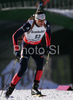 Julien Robert of France skiing in men individual race of e.on Ruhrgas IBU Biathlon World Cup. Men individual race of e.on Ruhrgas IBU Biathlon World Cup was held in Pokljuka, Slovenia, on 13th of December 2007.
