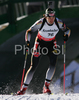Second placed Alexander Wolf of Germany skiing in men individual race of e.on Ruhrgas IBU Biathlon World Cup. Men individual race of e.on Ruhrgas IBU Biathlon World Cup was held in Pokljuka, Slovenia, on 13th of December 2007.
