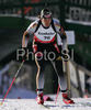 Second placed Alexander Wolf of Germany skiing in men individual race of e.on Ruhrgas IBU Biathlon World Cup. Men individual race of e.on Ruhrgas IBU Biathlon World Cup was held in Pokljuka, Slovenia, on 13th of December 2007.
