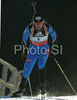 Anita Hakala of Finland skiing in women individual race of e.on Ruhrgas IBU Biathlon World Cup. Women individual race of e.on Ruhrgas IBU Biathlon World Cup was held in Pokljuka, Slovenia, on 13th of December 2007.
