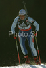 Andreja Mali of Slovenia skiing in women individual race of e.on Ruhrgas IBU Biathlon World Cup. Women individual race of e.on Ruhrgas IBU Biathlon World Cup was held in Pokljuka, Slovenia, on 13th of December 2007.
