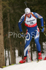 Markus Windisch of Italy skiing in men sprint race of e.on Ruhrgas IBU Biathlon World Cup. Men sprint race of e.on Ruhrgas IBU Biathlon World Cup was held in Pokljuka, Slovenia, on 15th of December 2007.
