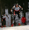 Alexander Wolf of Germany skiing in men sprint race of e.on Ruhrgas IBU Biathlon World Cup. Men sprint race of e.on Ruhrgas IBU Biathlon World Cup was held in Pokljuka, Slovenia, on 15th of December 2007.
