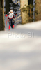 Vincent Defrasne of France skiing in men sprint race of e.on Ruhrgas IBU Biathlon World Cup. Men sprint race of e.on Ruhrgas IBU Biathlon World Cup was held in Pokljuka, Slovenia, on 15th of December 2007.
