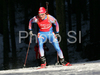 Second placed Dmitri Yaroshenko of Russia skiing in men sprint race of e.on Ruhrgas IBU Biathlon World Cup. Men sprint race of e.on Ruhrgas IBU Biathlon World Cup was held in Pokljuka, Slovenia, on 15th of December 2007.
