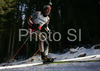 Michael Roesch of Germany skiing in men sprint race of e.on Ruhrgas IBU Biathlon World Cup. Men sprint race of e.on Ruhrgas IBU Biathlon World Cup was held in Pokljuka, Slovenia, on 15th of December 2007.
