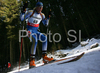 Third placed Mattias Jr. Nilsson of Sweden skiing in men sprint race of e.on Ruhrgas IBU Biathlon World Cup. Men sprint race of e.on Ruhrgas IBU Biathlon World Cup was held in Pokljuka, Slovenia, on 15th of December 2007.
