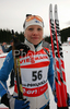 Second placed Kaisa Makarainen of Finland after end of women sprint race of e.on Ruhrgas IBU Biathlon World Cup. Women sprint race of e.on Ruhrgas IBU Biathlon World Cup was held in Pokljuka, Slovenia, on 15th of December 2007.
