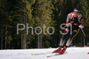Andreas Birnbacher of Germany  skiing in men relay race of e.on Ruhrgas IBU Biathlon World Cup. Men relay race of e.on Ruhrgas IBU Biathlon World Cup was held in Pokljuka, Slovenia, on 16th of December 2007.
