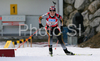Magdalena Neuner of Germany leaving shooting place with all targets covered in women relay race of e.on Ruhrgas IBU Biathlon World Cup. Women relay race of e.on Ruhrgas IBU Biathlon World Cup was held in Pokljuka, Slovenia, on 16th of December 2007.
