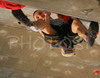Winner Flavio Crespi of Italy during final climb in Climbing World Cup which was held in Kranj between 19. and 20. November 2005. Finals were won by Flavio Crespi of Italy, Jorg Verhoeven of Netherland finished second while Cedric Lachat of Switzerland placed third.
