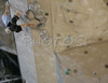 Flavio Crespi of Italy climbing during half finals of UIAA Climbing World Cup, which was held in Kranj, Slovenia on 18th of November 2006. First 8 from men and first 8 from women category qualified for finals which will be held in Kranj, Slovenia on 19th of November 2006.
