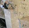 Flavio Crespi of Italy climbing during half finals of UIAA Climbing World Cup, which was held in Kranj, Slovenia on 18th of November 2006. First 8 from men and first 8 from women category qualified for finals which will be held in Kranj, Slovenia on 19th of November 2006.
