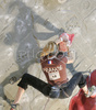 Sandrine Levet of France climbing during half finals of UIAA Climbing World Cup, which was held in Kranj, Slovenia on 18th of November 2006. First 8 from men and first 8 from women category qualified for finals which will be held in Kranj, Slovenia on 19th of November 2006.
