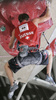 Second placed Cedric Lachat of Switzerland climbing final route of UIAA Climbing World Cup, which was held in Kranj, Slovenia on 19th of November 2006. First 8 from each category from yesterdays half finals, qualified for finals of last UIAA Climbing World Cup 2006 competition.
