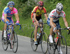 Tadej Valjavec of Slovenia and Lampre Fondital (3rd from R) during second stage of 13th Tour de Slovenie 2006 (13. dirka Po Sloveniji). Stage 2 in lenght of 183km lead cyclists from Medvode, Slovenia to Sveta Gora near Nova Gorica, Slovenia.
