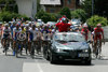 Start of fourth stage of 13th Tour de Slovenie 2006 (13. dirka Po Sloveniji). Stage 4 in lenght of 156km lead cyclists from Grosuplje, Slovenia to Novo mesto, Slovenia.
