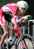 Hesjedal Ryder of Canada riding during Men Elite Time trial race of Road Cycling World Championship in Salzburg, Austria. Elite Men Time trial race was held in Salzburg, Austria on 21. September 2006.
