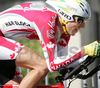 Hesjedal Ryder of Canada riding during Men Elite Time trial race of Road Cycling World Championship in Salzburg, Austria. Elite Men Time trial race was held in Salzburg, Austria on 21. September 2006.

