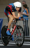 Baldwin Christopher of USA riding during Men Elite Time trial race of Road Cycling World Championship in Salzburg, Austria. Elite Men Time trial race was held in Salzburg, Austria on 21. September 2006.
