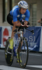 Helminen Matti of Finland riding during Men Elite Time trial race of Road Cycling World Championship in Salzburg, Austria. Elite Men Time trial race was held in Salzburg, Austria on 21. September 2006.
