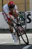 Gutierrez Palacios Jose Ivan of Spain riding during Men Elite Time trial race of Road Cycling World Championship in Salzburg, Austria. Elite Men Time trial race was held in Salzburg, Austria on 21. September 2006.
