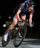 Second placed Zabriskie David of Usa riding during Men Elite Time trial race of Road Cycling World Championship in Salzburg, Austria. Elite Men Time trial race was held in Salzburg, Austria on 21. September 2006.
