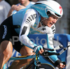 Third placed Vinokurov Alexandr of Kazakhstan riding during Men Elite Time trial race of Road Cycling World Championship in Salzburg, Austria. Elite Men Time trial race was held in Salzburg, Austria on 21. September 2006.
