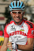 Georg Totschnig of Austria during  training session before road races of Road Cycling World Championship in Salzburg, Austria. Official on track training before Saturdays and Sundays road races was held in Salzburg, Austria on 22. September 2006.
