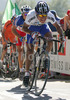 Riders of U23 category are riding during Men Under23 road races of Road Cycling World Championship in Salzburg, Austria. Road race of Road Cycling World Championship 2006 was held in Salzburg, Austria on 23. September 2006.
