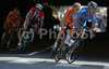 Cyclists riding during Men Under23 road races of Road Cycling World Championship in Salzburg, Austria. Road race of Road Cycling World Championship 2006 was held in Salzburg, Austria on 23. September 2006.
