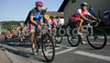 Cyclists are riding during Women Elite road races of Road Cycling World Championship in Salzburg, Austria. Women Elite road race of Road Cycling World Championship 2006 was held in Salzburg, Austria on 23. September 2006.
