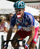 Thomas Voeckler of France taking refreshments when riding during Men Elite road races of Road Cycling World Championship in Salzburg, Austria. Men Elite road race was final race of Road Cycling World Championship 2006 and was held in Salzburg, Austria on 24. September 2006.
