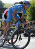 Marzio Bruseghin of Italy climbing during Men Elite road races of Road Cycling World Championship in Salzburg, Austria. Men Elite road race was final race of Road Cycling World Championship 2006 and was held in Salzburg, Austria on 24. September 2006.
