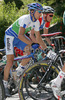 Tadej Valjavec of Slovenia is climbing to Elixhausen during Men Elite road races of Road Cycling World Championship in Salzburg, Austria. Men Elite road race was final race of Road Cycling World Championship 2006 and was held in Salzburg, Austria on 24. September 2006.
