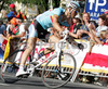 Tom Boonen of Belgium is riding during Men Elite road races of Road Cycling World Championship in Salzburg, Austria. Men Elite road race was final race of Road Cycling World Championship 2006 and was held in Salzburg, Austria on 24. September 2006.
