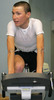 Janez Brajkovic of Discovery Channel Pro Cycling Team is performing special sport testing under supervision of dr. Radoje Milic, specialist of sport testings. Tests were done at Faculty of sport in Ljubljana, Slovenia on 12th of February 2007.
