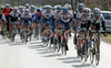 Peloton at chasing leading group during 5th Porec Trophy. 5th Porec Trophy in lenght of 165 km, is categorized as UCI 1.2 and was held on 11th March 2007 in Porec, Croatia.

