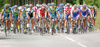Cyclists riding during 40th Grand Prix Kranj, The Filip Majcen Memorial cycle race. 40th Grand Prix of Kranj took place on 2nd of June 2007 in Kranj, Slovenia.
