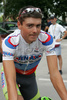 Jure Golcer of Tenax Salmilano before start of second stage of Tour de Slovenie 2007. Second stage in lenght of 163km lead cyclists from Sentjernej, Slovenia to Ljubljana, Slovenia, where finish line was in Ljubljana castle.
