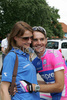 Gorazd Stangelj of Lampre-Fondital with  his girlfriend Simona before start of second stage of Tour de Slovenie 2007. Second stage in lenght of 163km lead cyclists from Sentjernej, Slovenia to Ljubljana, Slovenia, where finish line was in Ljubljana castle.
