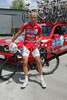 Stefano Garzelli of Acqua Sapone-Caffe Mokambo before start of fifth and last stage of Tour de Slovenie 2007. Fifth stage in lenght of 162km lead cyclists from Grosuplje, Slovenia to Novo Mesto, Slovenia, where this years Tour de Slovenie crossed its final finish line.
