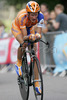 Michael Rasmussen of Rabobank riding in Prologue of Tour de France 2007. Grand depart in London as start of Tour de France 2007 was called was held on 7th of July 2007 in London, Great Britain. Prologue in lenght of 7.9km was winding through streets of London downtown.
