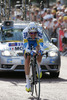 Christophe Moreau of AG2r Prevoyance finishing his 7.9km of Prologue of Tour de France 2007. Grand depart in London as start of Tour de France 2007 was called was held on 7th of July 2007 in London, Great Britain. Prologue in lenght of 7.9km was winding through streets of London downtown.
