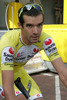 David Millar of Saunier Duval-Prodir before start of first stage of Tour de France 2007. Grand depart in London, as start of Tour de France 2007 was called, was held on 7th and 8th of July 2007 in London, Great Britain. First stage in lenght of 203.5km was held on 8th of July 2007, and was leading riders from London, Great Britain to Canterbury, Great Britain.
