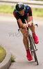 Nick Frey of USA riding in Men U23 Time trial race of UCI Road Cycling World Championships. Men U23 Time trial race was held on 26th of September 2007 in Stuttgart, Germany.
