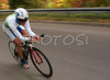 Grega Bole of Slovenia riding in Men U23 Time trial race of UCI Road Cycling World Championships. Men U23 Time trial race was held on 26th of September 2007 in Stuttgart, Germany.
