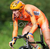 Winner Lars Boom of Netherland riding in Men U23 Time trial race of UCI Road Cycling World Championships. Men U23 Time trial race was held on 26th of September 2007 in Stuttgart, Germany.
