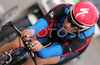 Alison Powers of USA riding in Women Time Trial race of UCI Road Cycling World Championships. Women Time trial race was held on 26th of September 2007 in Stuttgart, Germany.
